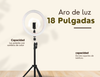 Aro de luz - 18 Pulgadas